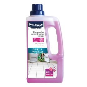 Universalus koncentruotas grindų valiklis STARWAX 66197, gėlių kvapo, 1000 ml