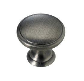 Baldų rankenėlė HETTICH, D32 mm, dengtas nikeliu, juodos sp., 9197014