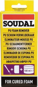 Sukietėjusių poliuretano putų valiklis SOUDAL Pu Remover, 100 ml