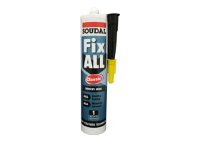 Klijai - hermetikas SOUDAL Fix All Flex, rudos spalvos, 290 ml