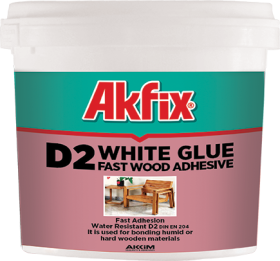 Medienos klijai AKFIX D2, 3kg