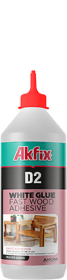 PVA klijai AKFIX D2, 0,5 kg