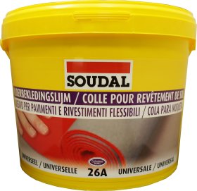 Grindų dangų klijai SOUDAL 26A, 15 kg