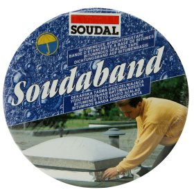 Hermetizavimo juosta SOUDAL Soudaband, Bituminė juosta su aliuminiu 22,5cm x 10 m