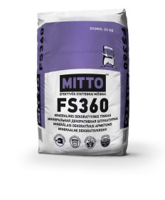 Mineralinis dekoratyvinis tinkas MITTO FS360, 25 kg