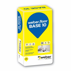 Smulkiagrūdis betono mišinys WEBER.FLOOR BASE 10, storis 10-80 mm, 25 kg, 1001262