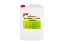 Giluminis akrilinis gruntas EKOCOLOR, 10 l