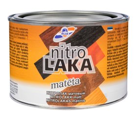 Lakas RILAK Nitrolak, 0,45 l, matinis, skirtas baldams