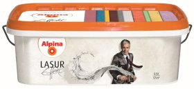 Struktūriniai dažai ALPINA Effekt Lasur Gold, 2,5 l, aukso atspalvio