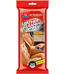 Drėgnos servetėlės DR. MARCUS, odos valymui, vanilės kvapo, 30 vnt.