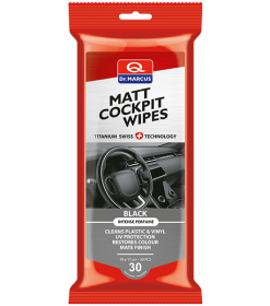 Drėgnos servetėlės DR. MARCUS, prietaisų skydelio valymui, 30 vnt.
