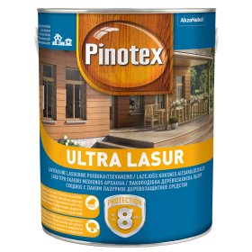 Medienos impregnantas PINOTEX Ultra Lasur, 3 l, oregonas, blizgus