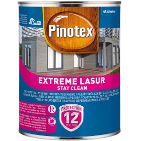 Medienos impregnantas PINOTEX Extreme Lasur, 1 l, palisandro spalvos