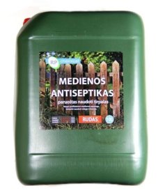 Medienos antiseptikas RP CHEMICAL, 10 l, rudas