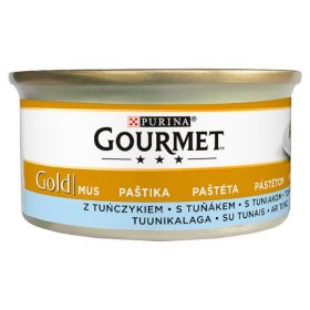 Paštetas katėms PURINA GOURMET Gold, su tunu, 85g