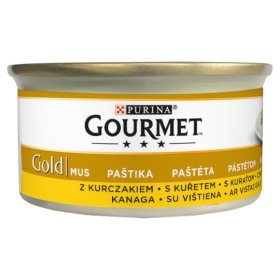 Paštetas katėms PURINA GOURMET Gold, su vištiena, 85g