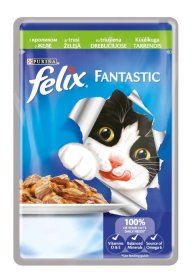 Konservuotas ėdalas katėms FELIX Fantastic, su triušiena, 100g