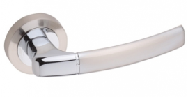 Durų rankena GAMET DH91-24-G4G7-BL, nerūdijančio plieno spalvos