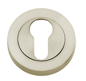 Durų apyraktė GAMET 24, Cilindrui. DH-94, DH-95, DH-96, DH-97, DH-98, DH-99 rankenoms, nerūd. plieno spalvos