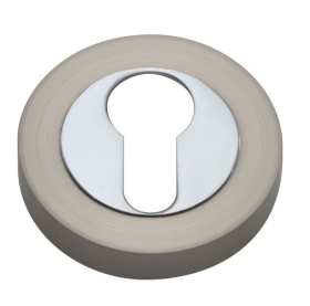 Durų apyraktė GAMET 24-Pz-Cr-07, Cilindrui. DH-94, DH-95, DH-96, DH-97, DH-98, DH-99 rankenoms, nerūd. plieno spalvos