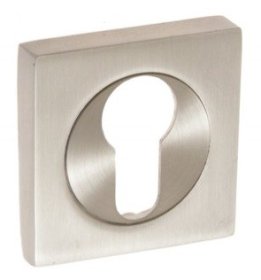 Durų apyraktė BERG PZ, Kvadratinė, nikelio spalvos