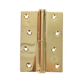 Durų vyris AMIG 6301, 100 x 70 mm, dešininis, žalvaris