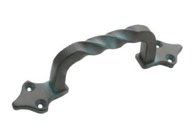 Dekoratyvinė rankena AMIG 6909, ilgis-130 mm, juodos spalvos