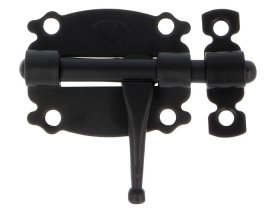 Durų skląstis AMIG 6119, L - 60 mm, juodos spalvos