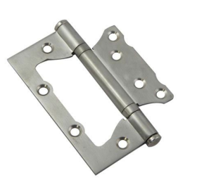 Durų vyris AMIG Buc, 100 x 75 mm, Universalus, matinės nikelio spalvos