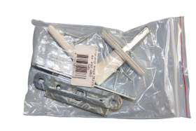 Lango rankena KURZEMES, pridedama ZR2-1/1 34003 4507-305/2 Su mechanizmu, baltos spalvos