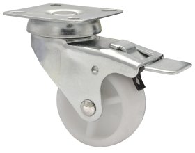 Pasukamas ratukas WAGNER Eco, d-50 mm, polipropilenas, su stabdžiu, apkrova - 50 kg.