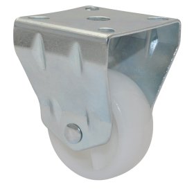 Fiksuotas ratukas WAGNER Eco, d-50 mm, polipropilenas, apkrova - 50 kg.