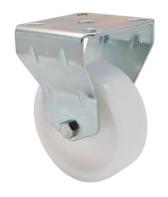 Fiksuotas ratukas WAGNER, d-75 mm, polipropilenas, apkrova - 60 kg.