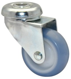 Pasukamas ratukas WAGNER Eco, d-75 mm, termoplastiko guma, apkrova - 50 kg.