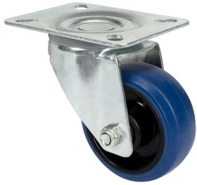 Pasukamas ratukas WAGNER, d- 80 mm, elastanas, ritininis guolis, apkrova - 55 kg.