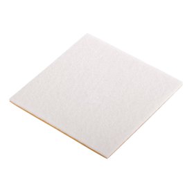 Padukai SUKI, 100x100mm, baltos sp., veltinio, klijuojami, 1vnt