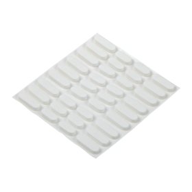 Garsą slopinantys padukai SUKI, 8x16/8x22mm, baltos sp., klijuojami, 36 vnt.