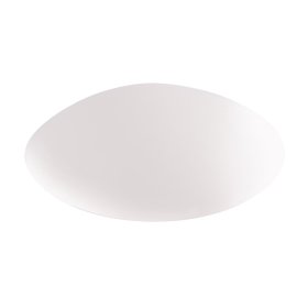 Sieninė atrama SUKI, D60mm, baltos sp., klijuojama, 2 vnt.