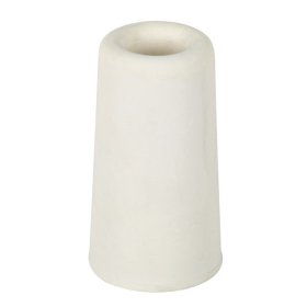 Durų atrama SUKI, H75 D40mm, baltos sp., prisukama