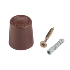 Durų atrama SUKI, D25mm, rudos sp., 2vnt.