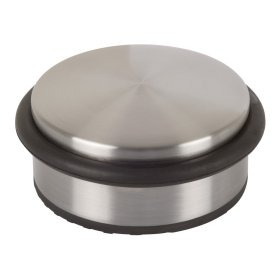 Durų atrama SUKI, H45mm D100mm, 1,2kg., plokščia, chromo sp.