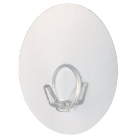 Kabliukas FIX-O-MOLL, D100mm, klijuojamas, skaidrus