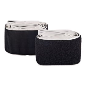 Kabliukų ir kilpučių tvirtinimo juosta FIX-O-MOLL Power, klijuojama, 50mm x 100cm, juoda sp