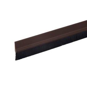 Durų sandarinimo juosta FIX-O-MOLL Standard, su šepetėliais, 1m, ruda