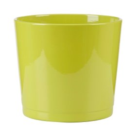 Kambarinis keraminis vazonas SCHEURICH, TROPICAL GREEN (883/13), žalios sp., skersmuo 13 cm.