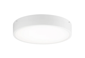Lubinis LED šviestuvas HOROZ Sofia, 36W, 3240lm, 6400K, IP20, baltos sp., 235x235x40 mm