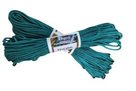 Pinta poliamidinė virvė DUGUVA, 3 mm, 20 m, baltos, geltonos, mėlynos, raudonos, žalios spalvos