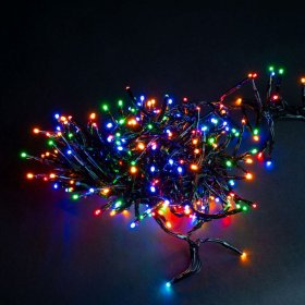 Šviečianti girlianda SUNLUX NN4, 320 LED, 4 m., įvairiaspalvė, IP44, tinka naudoti lauke, TY-BB-310-2