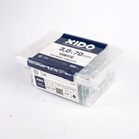 Vinys statybinės XIDO, cinkuotos 3,0x70, 150vnt.