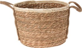 Pintas krepšys, didelis, su rankenėlėmis, rudos sp.